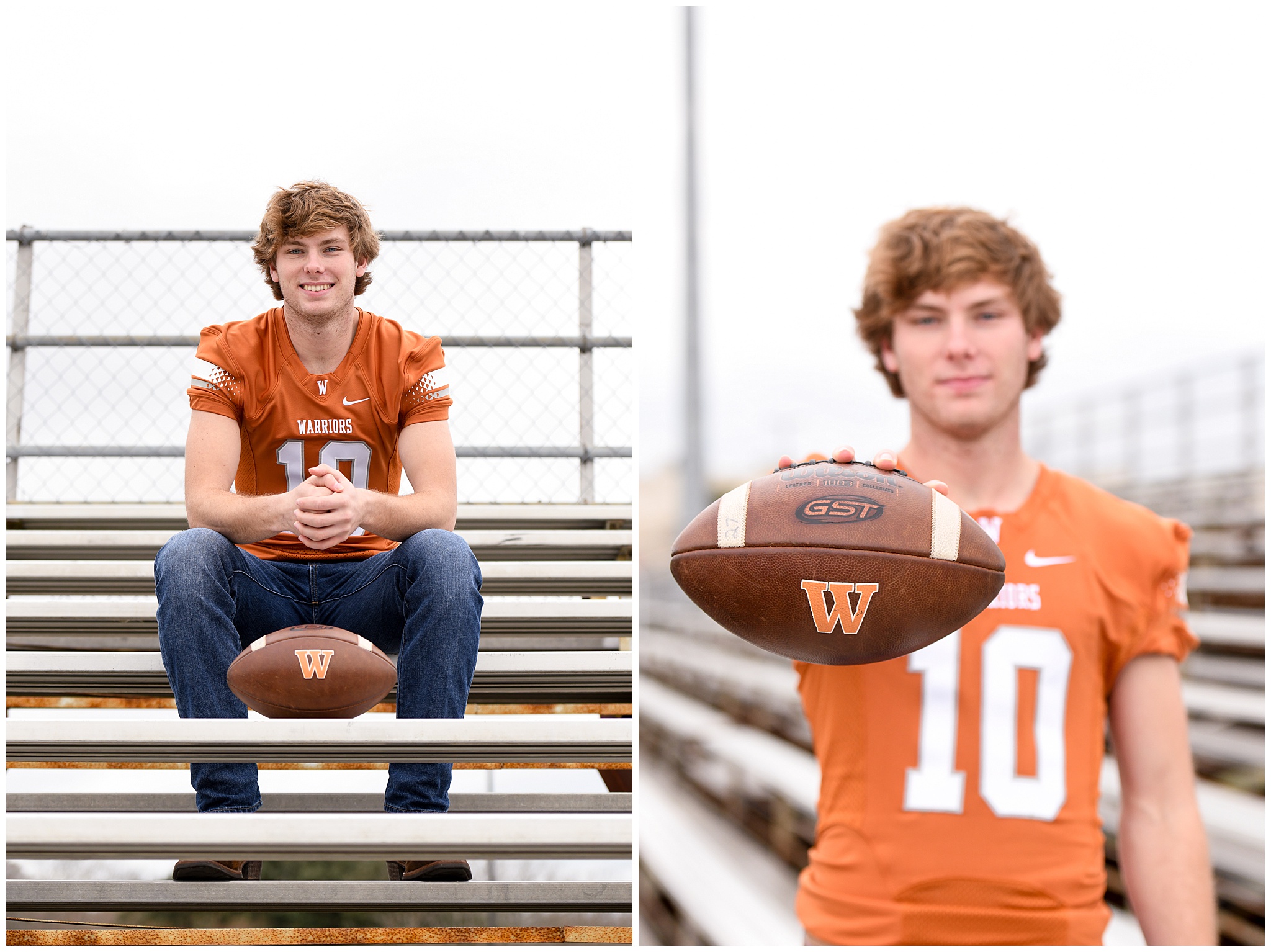 Football Senior Session | Will - Westwood Senior | Erin Lee Photo 